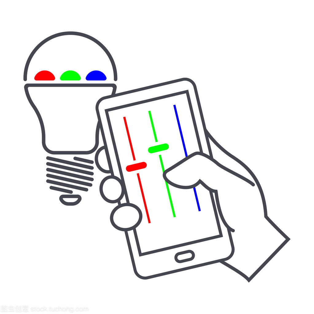 掌控RGB 打造灯泡与手机应用的双向调色交互